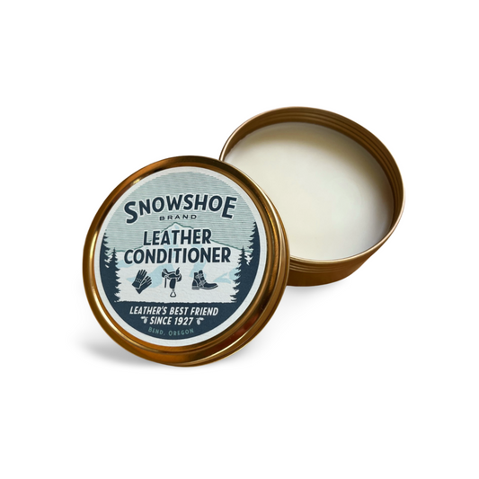 Snowshoe Leather Conditioner - 4oz Tin