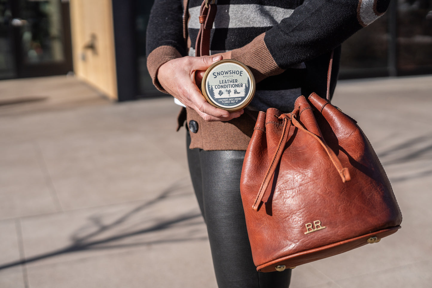 Snowshoe Leather Conditioner - 4oz Tin